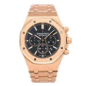 audemars piguet chronograph rose gold black
