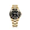 Rolex gold and black