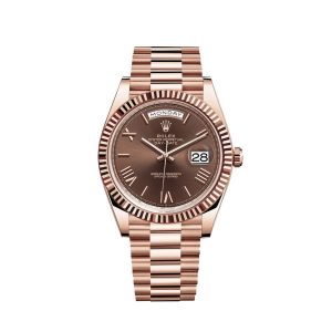DayDate Chocolate Rose Gold 40 mm