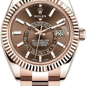 Sky Dweller rose gold chocolat 40 mm