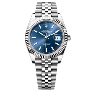 Rolex Datejust 126334 Blue Index Jubilee 41mm