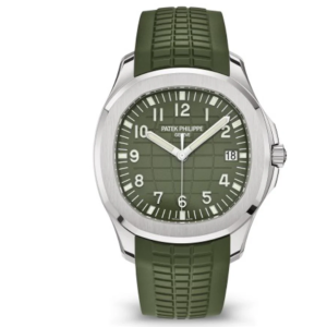 Patek Philippe Aquanaut 5168G-010 – White Gold Green
