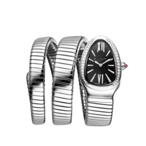 Montre BVLGARI Serpenti Tubogas – Femme (Fond Noir)